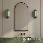 Load image into Gallery viewer, Eloise Brass Wall Sconce – Elegant Milk Glass Vintage Lighting
