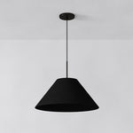 Load image into Gallery viewer, Conica Fabric Cone Pendant Light - Sculptural Modern Style for Cozy Spaces

