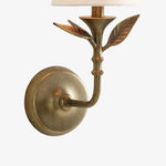 Load image into Gallery viewer, Celia Rustic Botanical Forged Iron Wall Sconce