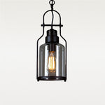 Load image into Gallery viewer, Morris Retro Industrial Metal Glass Pendant Light