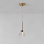 Load image into Gallery viewer, Merin Transparent Glass Sculpture Geometric Chandelier
