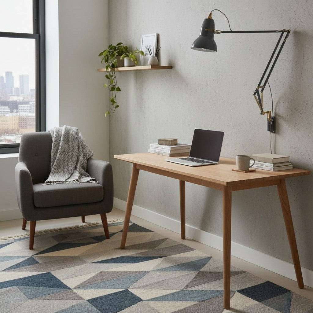 Modryx Verstelbare Moderne Wandlamp met Beugel Strakke Aluminium Kap voor Woonruimte