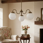 Load image into Gallery viewer, Glorica Glass Linear Modern Chandelier for Dining Room &amp; Living Room
