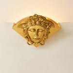 Bild in die Galerieansicht laden, Sphinx Messing Wandleuchte