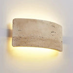 Cargar imagen en el visor de la Galería, Luz de Pared Exterior Moderna de Travertino IP65 Impermeable
