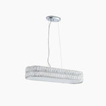 Afbeelding laden in galerijweergave, Glomara Stijl Geometrische Kristallen Hanglamp – Glamoureus Eetkamer Middelpunt