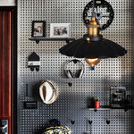Bild in die Galerieansicht laden, Schwarzer Rock Pendelleuchte