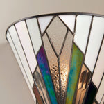 Load image into Gallery viewer, TF Astoria Vintage Fan-Shaped Wall Lamp — Handcrafted Art Glass — For Bedroom Accent Light