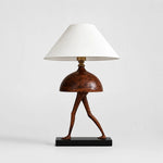 Afbeelding laden in galerijweergave, Brown table lamp product reference