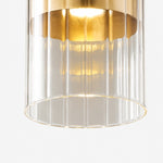 Bild in die Galerieansicht laden, Detail: ribbed glass and glow
