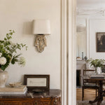 Carica l'immagine nella visualizzazione Galleria, Rustic French Fabric Wall Lamp