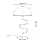 Cargar imagen en el visor de la Galería, Lámpara de mesa Tuija Twist