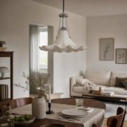 Cazelle Artistic Floral Pendant Lamp – Modern Sculptural Fixture for Living and Dining Areas