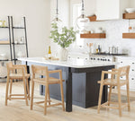Load image into Gallery viewer, Lawson Glass Pendant Light - Recycled &amp; Milk Glass with Bronze Accent
