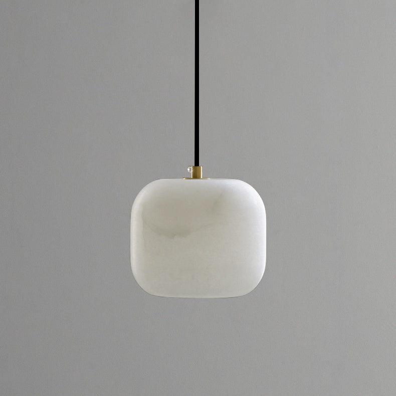 Lampa wisząca nocna z alabastru