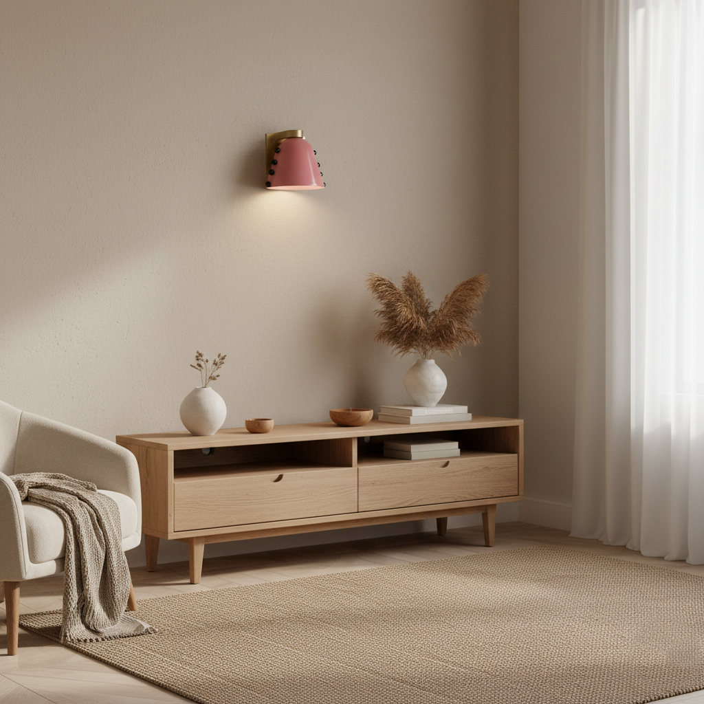 Lampada da parete moderna in ceramica minimalista Makki