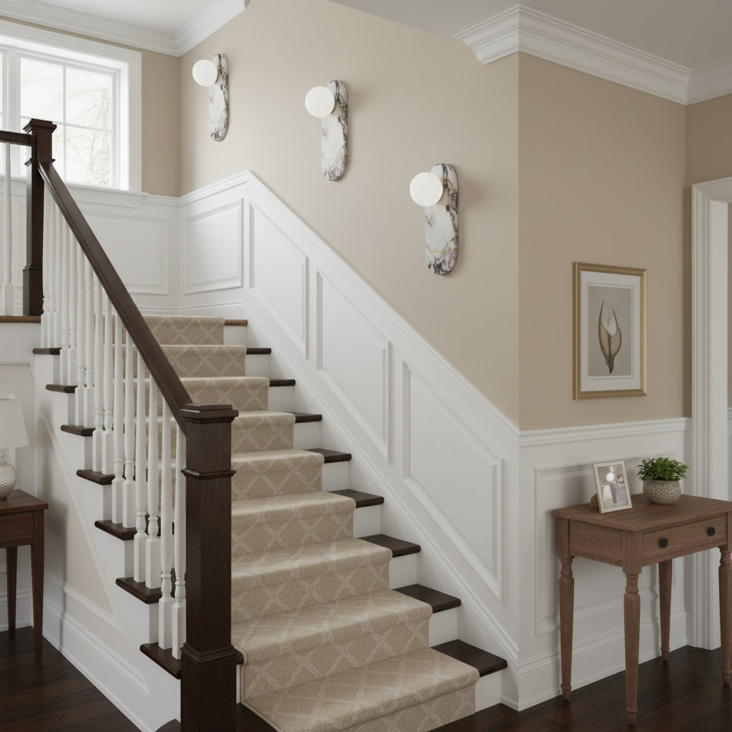 Modulo Marmor-Wandleuchte