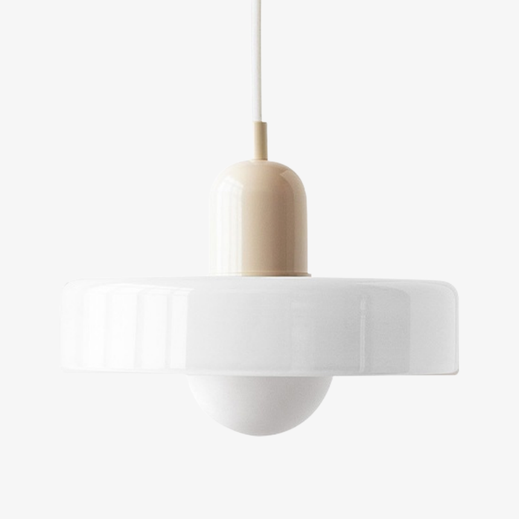 Glasora Moderne Glazen Hanglamp – Minimalistische Noordse Hanglamp voor Keuken en Hal N32