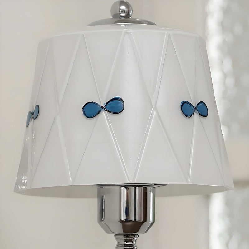 Billa Bow Knot Glass Wall Lamp – Vintage Artistic Design for Bedroom Hallway