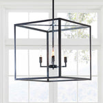 Load image into Gallery viewer, Ferrix Modern Outdoor Lantern Iron Pendant Lamp - Industial Glass Lighting Design
