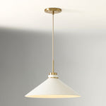 Load image into Gallery viewer, Aurenza Pendant – Minimalist Farmhouse Pendant Lamp for Modern Interiors
