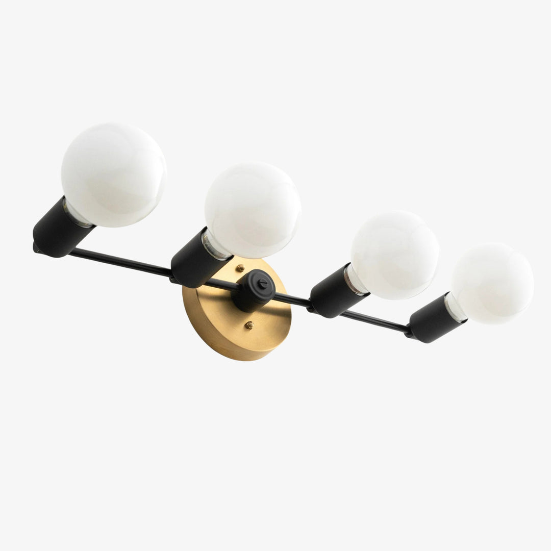 Glorica Glass Long Vanity Light - Modern Minimalist Wall Sconce Design