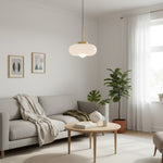 Afbeelding laden in galerijweergave, Havelo Ronde Glazen Hanglamp - Bauhaus Hanglamp voor Thuis N51