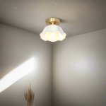 Bild in die Galerieansicht laden, Blossom Glow Mid-Century Keramik Deckenleuchte