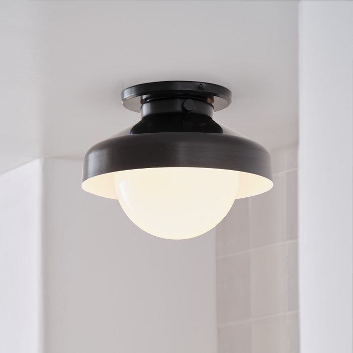 Hanton Modern Flush Mount Ceiling Light - Metal Minimalist Fixture