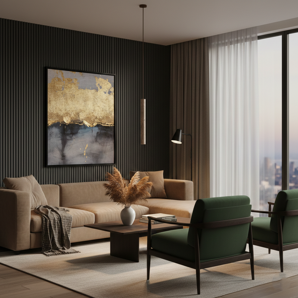 Gemarmerde Travertijn Cilinder Moderne Hanglamp