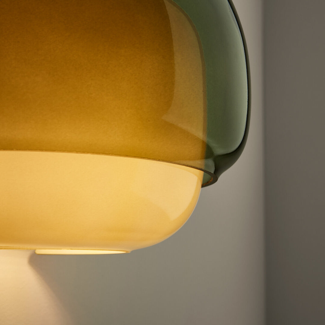 Clinco Colored Glass Wall Light – Vintage Light for Bathroom & Hallway