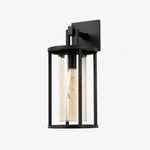 Carica l'immagine nella visualizzazione Galleria, black amber wall lantern sku