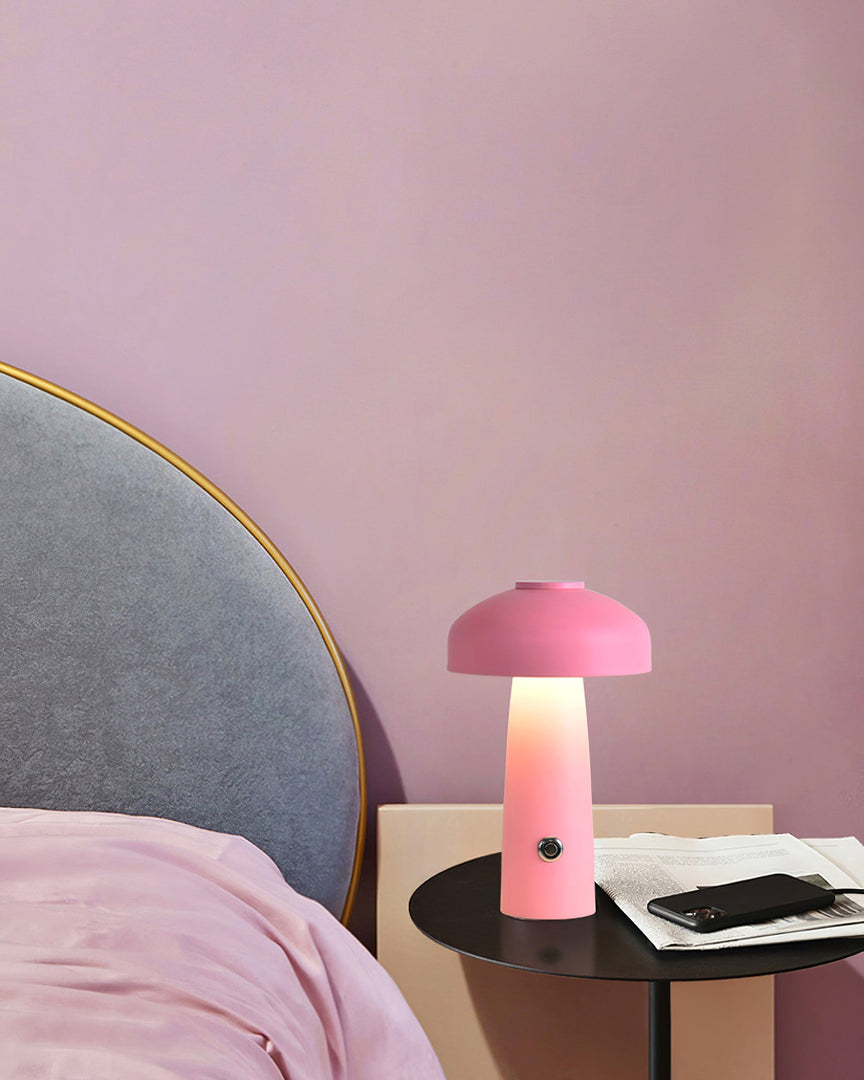 Lampada da tavolo Leon Mushroom (batteria integrata)