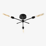 Load image into Gallery viewer, Mobilux Line Industrial Chandelier - Modern Ceiling Light Fixture for Home
