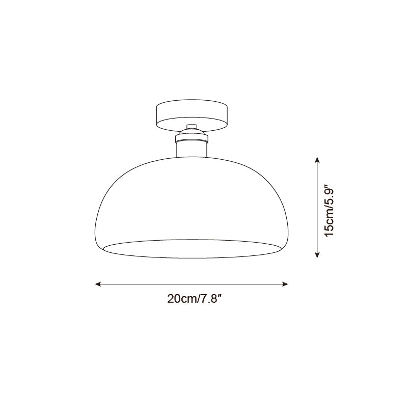 Lampe de plafond Moss Glow