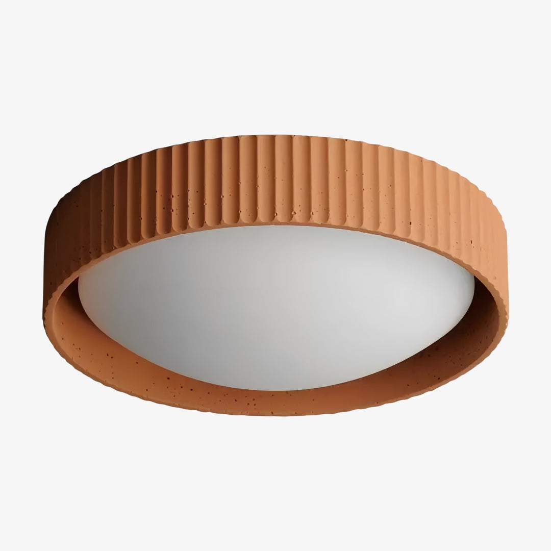 Acrion Moderne Runde Acryl LED-Deckenleuchte - Minimalistische Aufbaulampe für Wohnraum