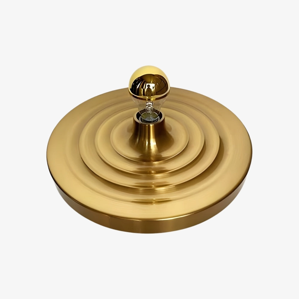 Lampada a Soffitto a Disco Aerospaziale Sleek Zentvoxa – Luce Moderna Versatile da Parete e Soffitto