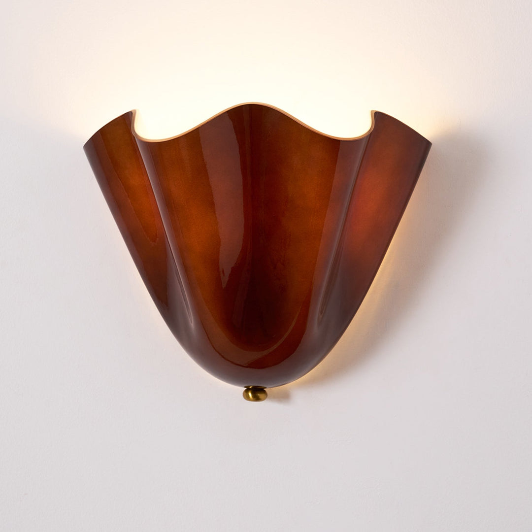 Bellina Modern Wall Light - Artisanal Glass Vera Lamp for Interior Decor