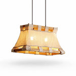 Charger l'image dans la visionneuse de la galerie, Style A 80 cm natural linen wood and fabric pendant lamp