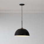 Load image into Gallery viewer, Parvion Modern Adjustable Sculptural Metal Pendant Light
