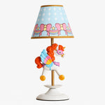Cargar imagen en el visor de la Galería, Sherry carousel unicorn table lamp on white background