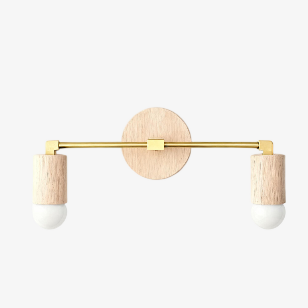 Mobilux Spherical Design Modern Natural Sconce for Bedroom & Study