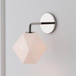 Load image into Gallery viewer, Talvior Geometric Modern Bathroom Sconce - Faceted Shade Light in Luxe Finishes
