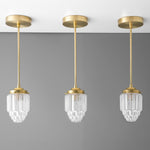 Load image into Gallery viewer, Tierlux Glass Pendant Light - Art Deco Globe Design
