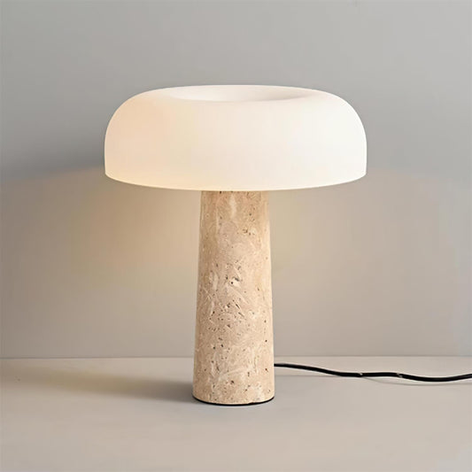 Lámpara de Mesa de Travertino Kine