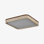 Load image into Gallery viewer, Torvella Round Ceiling Light Sculptural Disc Flush Mount - Modern Natural Bedroom Lighting