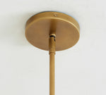 Load image into Gallery viewer, Bravira Ribbed Glass Pendant Light - Elegant Kitchen Island Lamp

