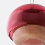 Load image into Gallery viewer, Clinco Modern Double Stained Glass Pendant Light for Living room
