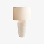 Afbeelding laden in galerijweergave, Ceruna Tafellamp met Gestructureerde Keramische Voet en Zachte Gloed voor Nachtkastje in Slaapkamer