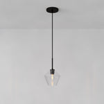 Load image into Gallery viewer, Merin Transparent Glass Sculpture Geometric Chandelier
